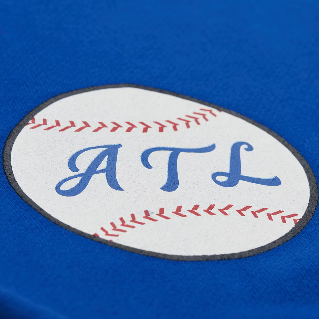 MITCHELL & NESS BRAVES CREWNECK SWEATSHIRT by Mitchell and Ness