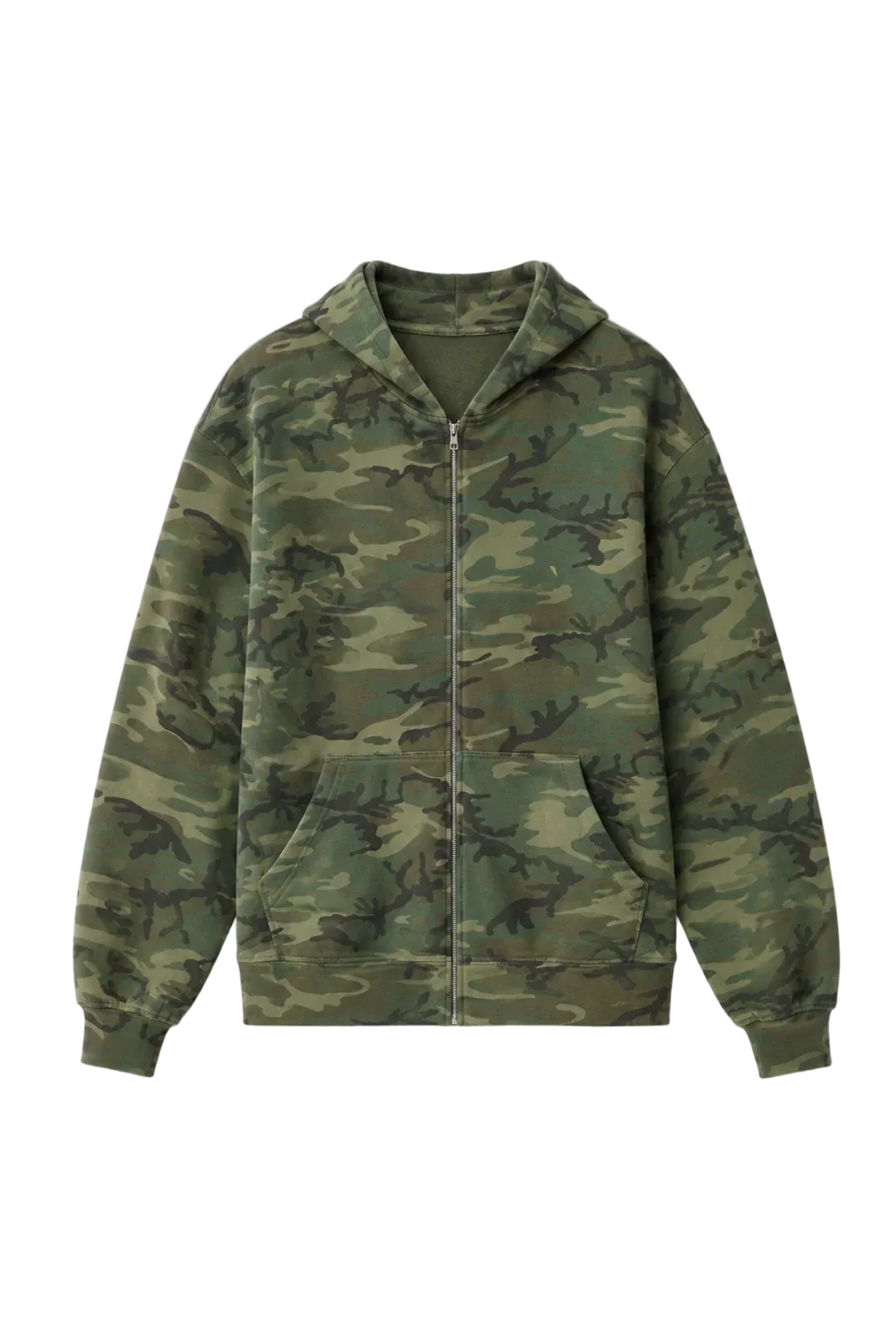 DAY1NE CAMO ZIP HOODIE by DAY1NE