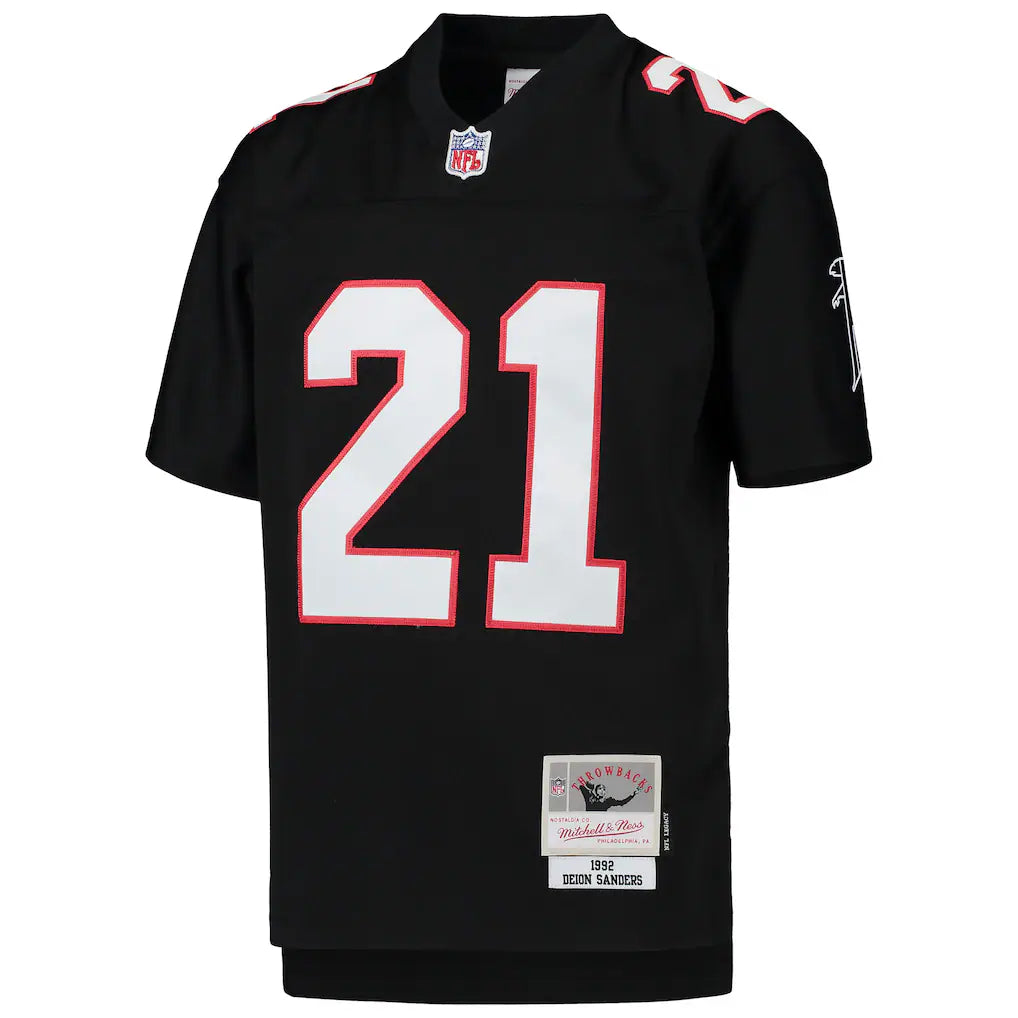 MITCHELL AND NESS NFL LEGACY JERSEY ATLANTA FALCONS 1992 DEION SANDERS by Mitchell and Ness