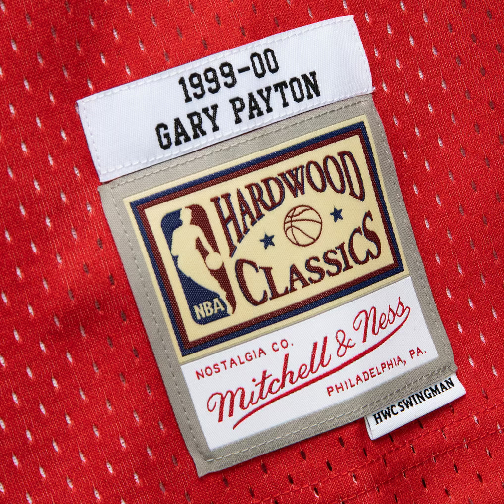 MITCHELL & NESS 1999 SEATTLE SUPERSONICS SWINGMAN JERSEY GARY PAYTON by Mitchell and Ness