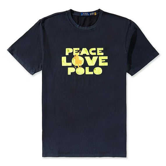 RALPH LAUREN PEACE LOVE POLO TEE by Ralph Lauren