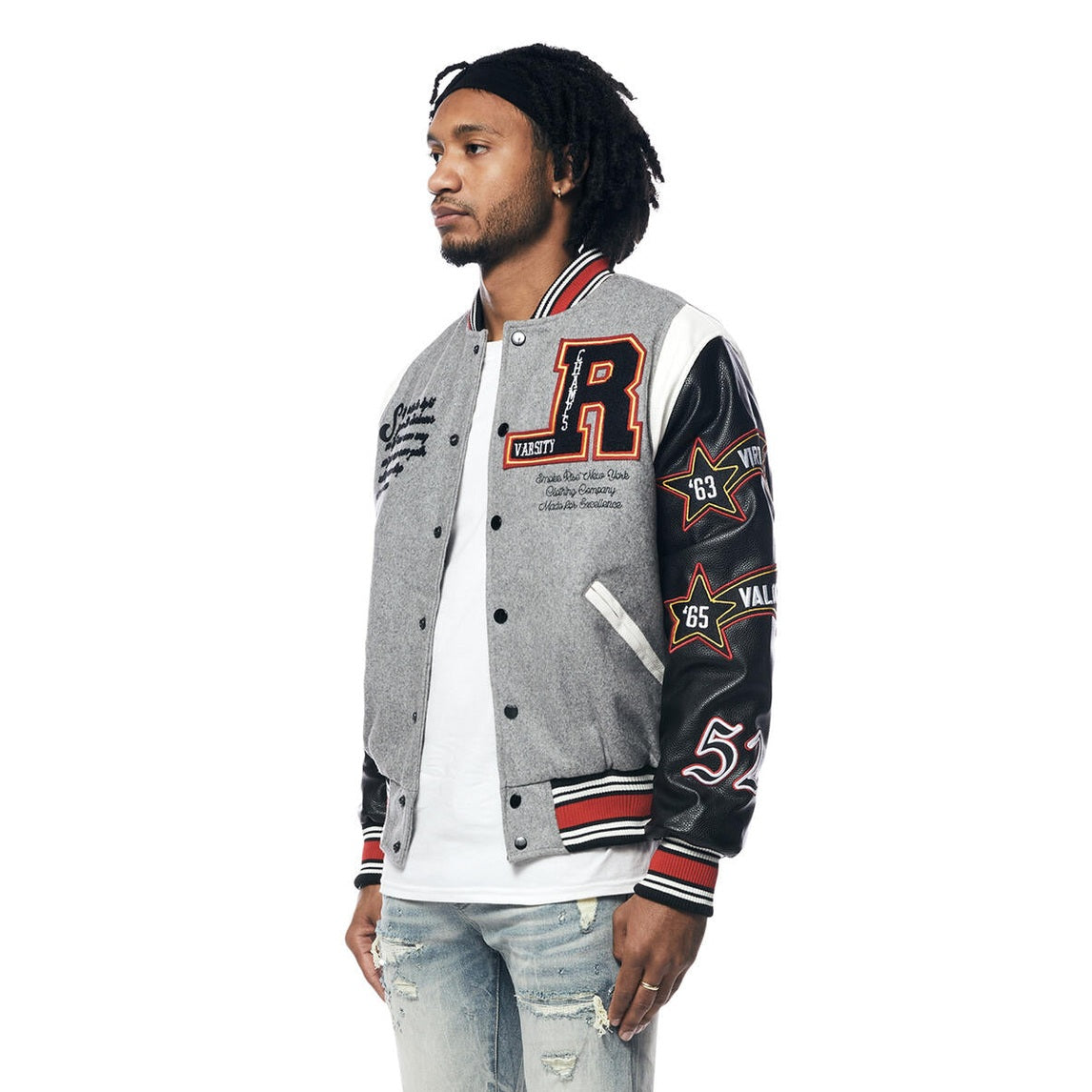 SMOKE RISE WW23697B-HEATHER GREY