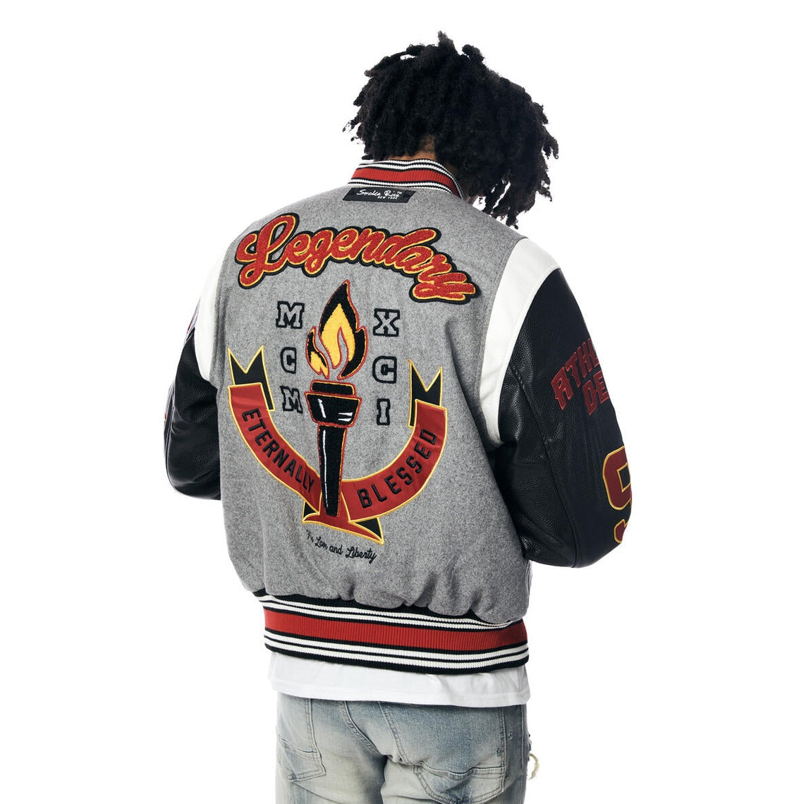 SMOKE RISE WW23697B-HEATHER GREY