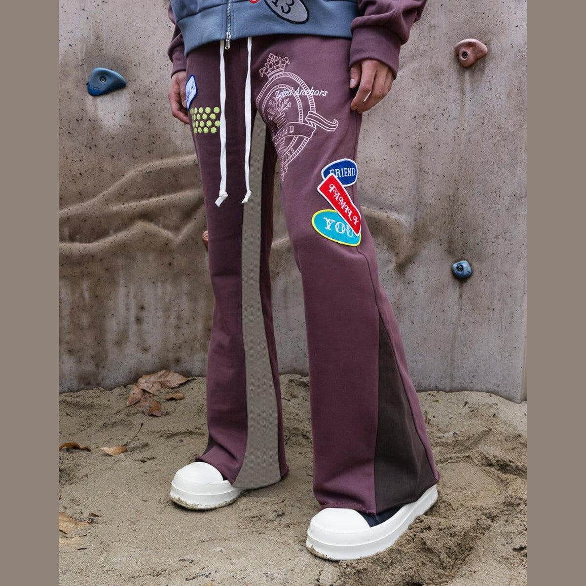 LIFTED ANCHORS LAFL2421-PURPLE/GREY