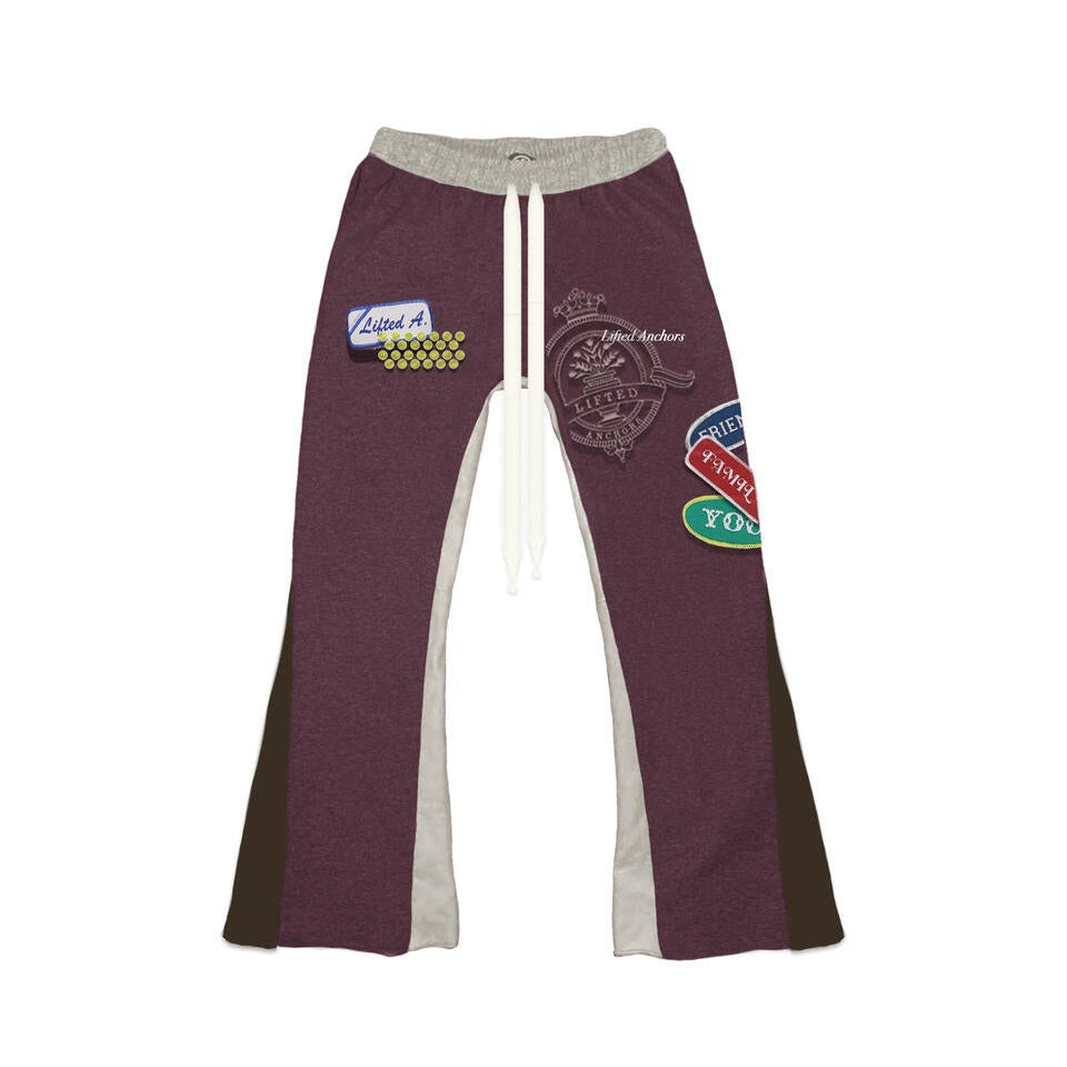 LIFTED ANCHORS LAFL2421-PURPLE/GREY