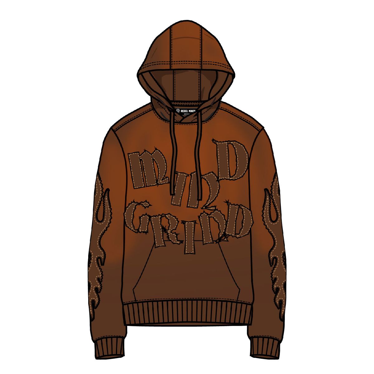 REBEL MINDS 142366-BROWN by Rebel Minds