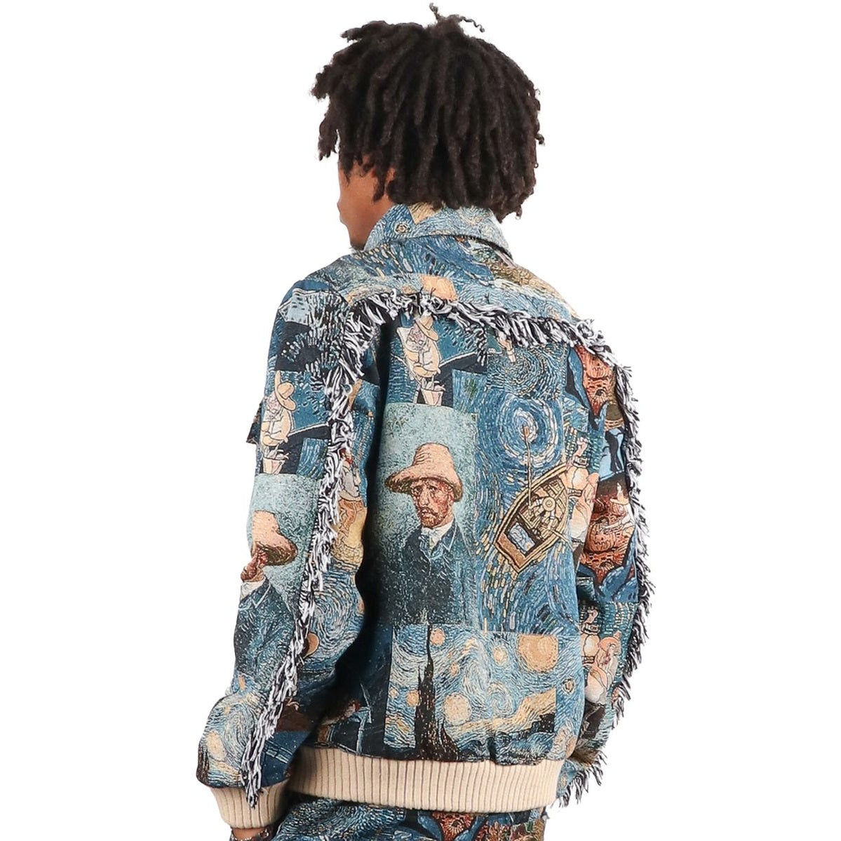 MAJESTIK JJ2457-BLUE BEIGE