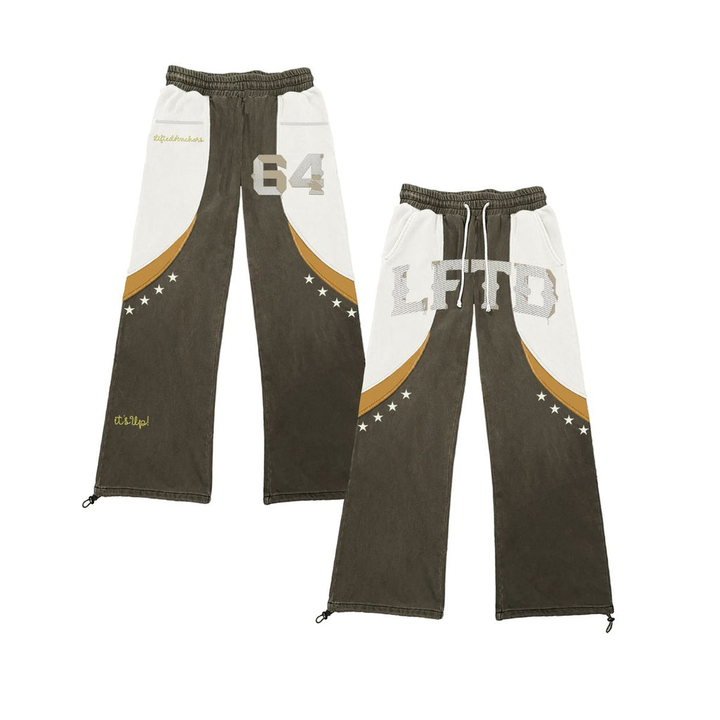 LIFTED ANCHORS LASP25004-BROWN/WHITE