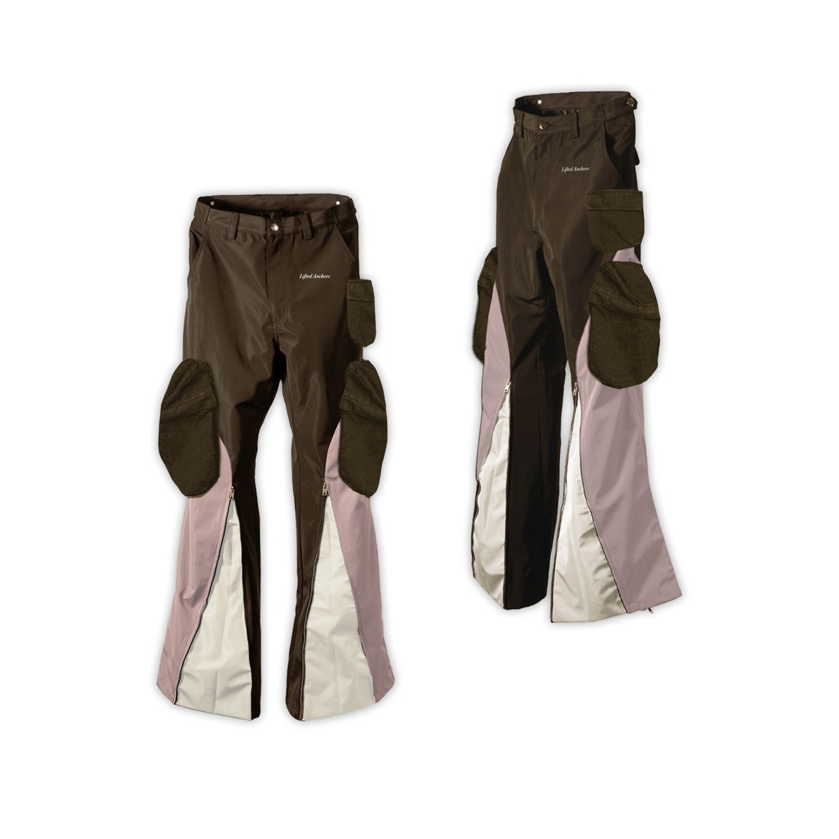 LIFTED ANCHORS LASP25025-BROWN/CREAM