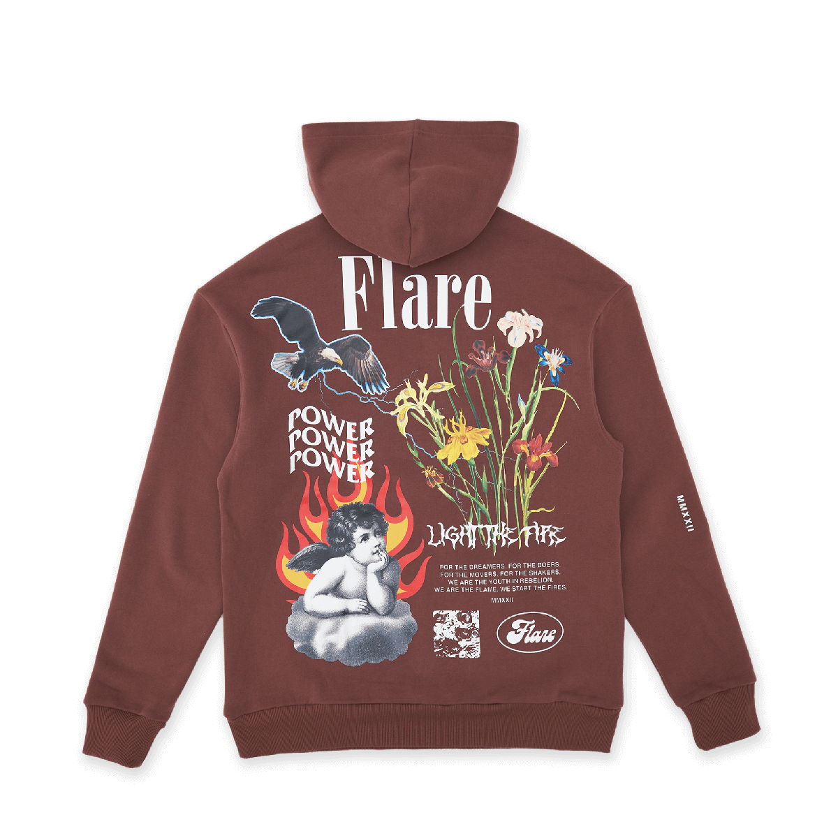 FLARE LIGHT THE FIRE-BROWN