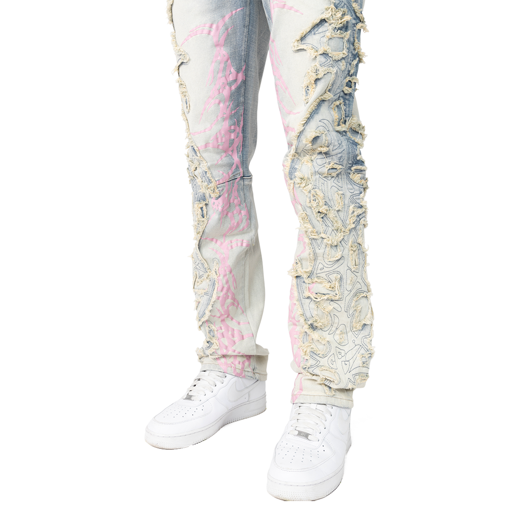 SMOKE RISE JP25126- OMBRE BL