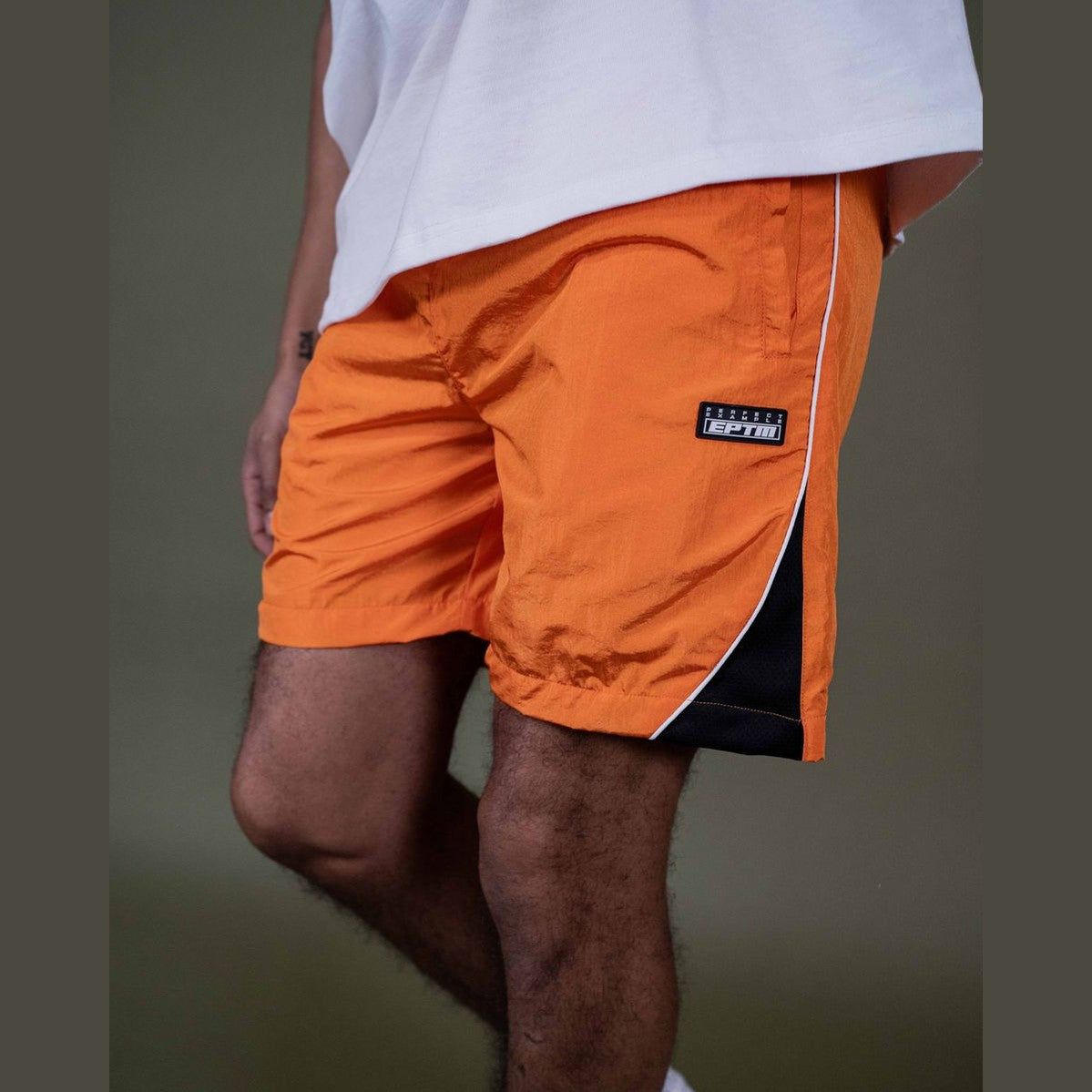 EPTM DERBY SHORTS-ORANGE