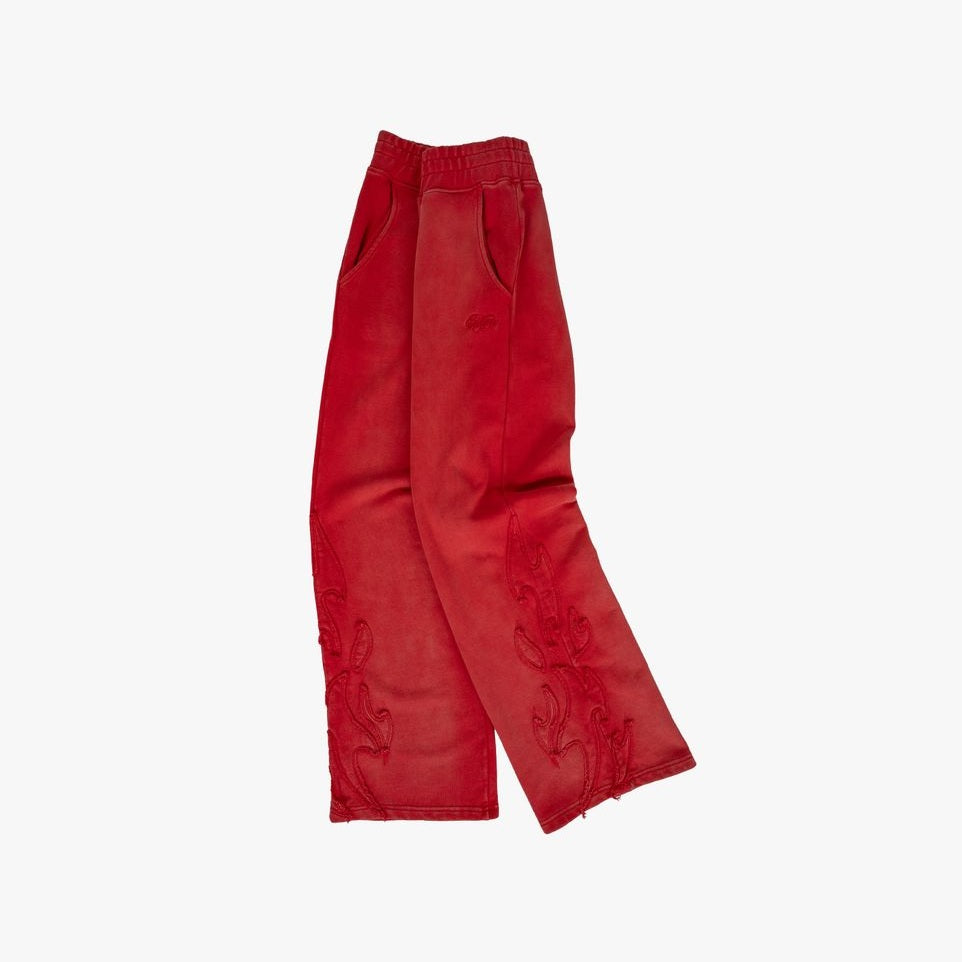EPTM WASHED JOGGERS-RED