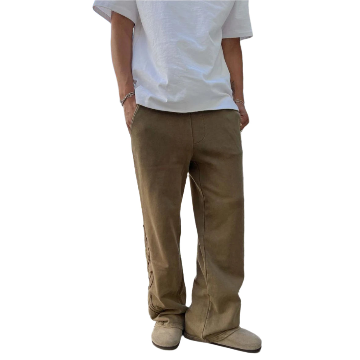 EPTM WASHED JOGGERS-OLIVE