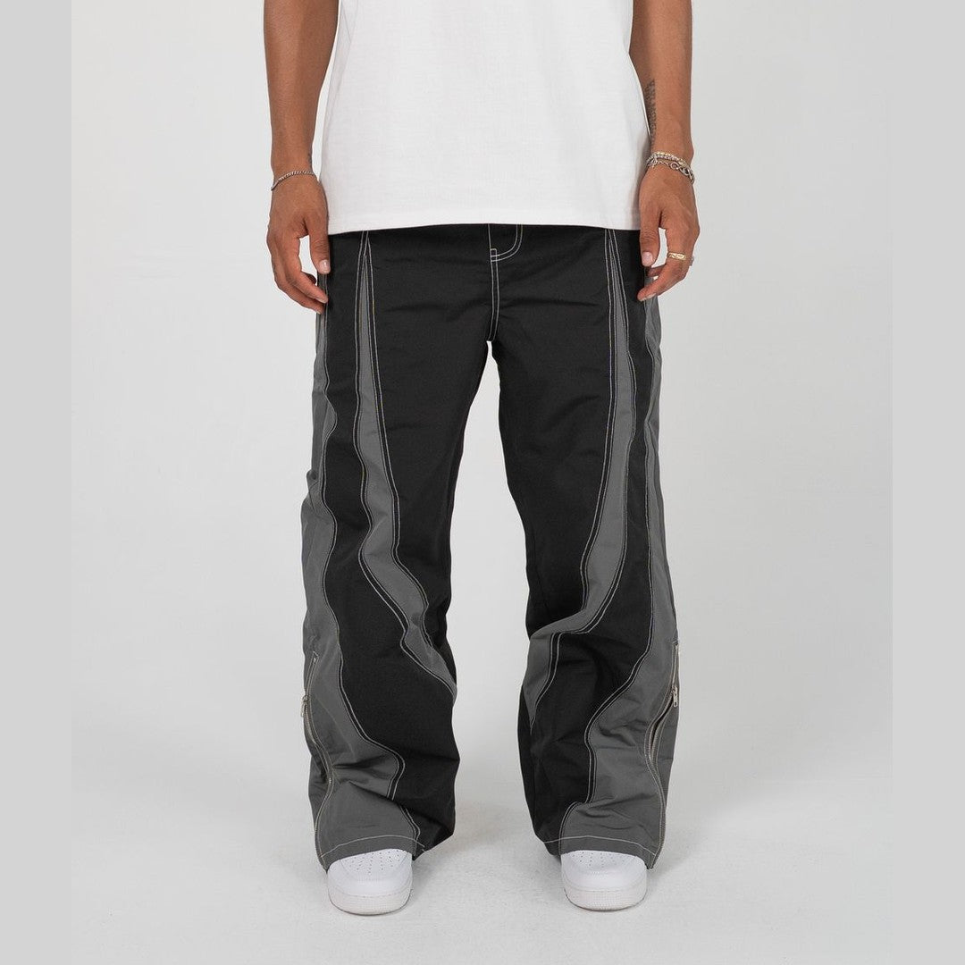 EPTM PARKER TRACK PANTS-BLACK/GREY