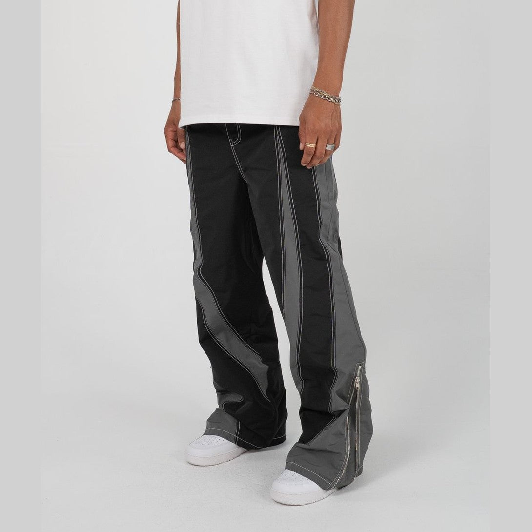 EPTM PARKER TRACK PANTS-BLACK/GREY