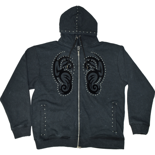 Arketype Flocking w/STUD FT Hoodie by ARKETYPE