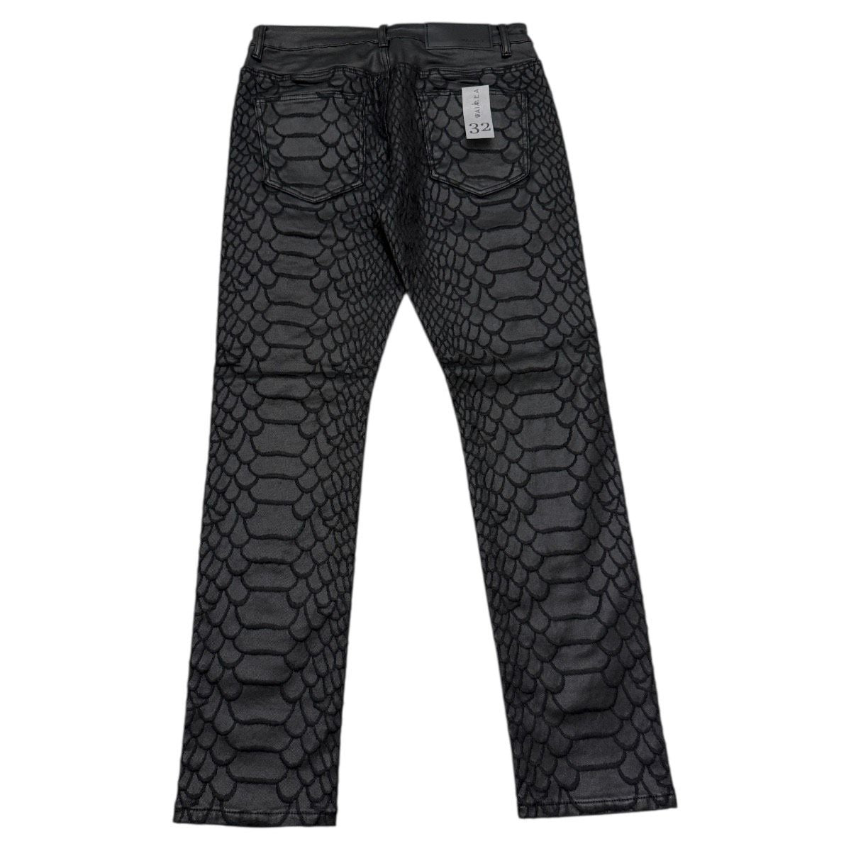 WAIMEA MENS BLACK SLIM FIT JEANS by Waimea
