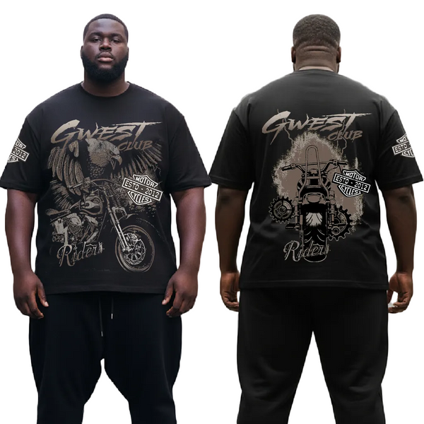 G WEST RHINESTONE HAWKRIDER TEE