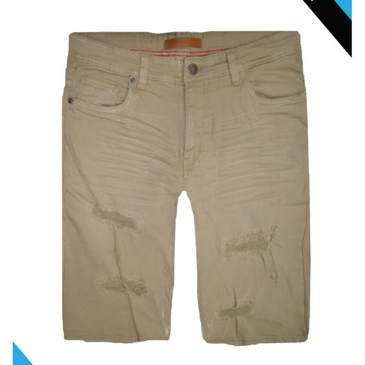 ARKETYPE CORE TWILL RIPPED SHORTS by ARKETYPE