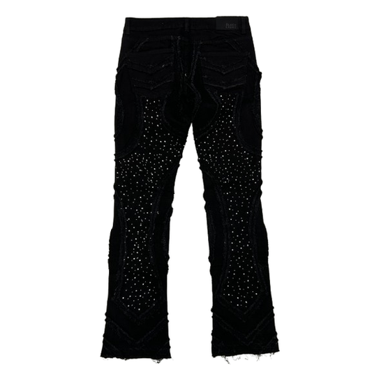 BLACK LIGHT BIG AND TALL MEN'S STUDS FLARE FIT by Black Light