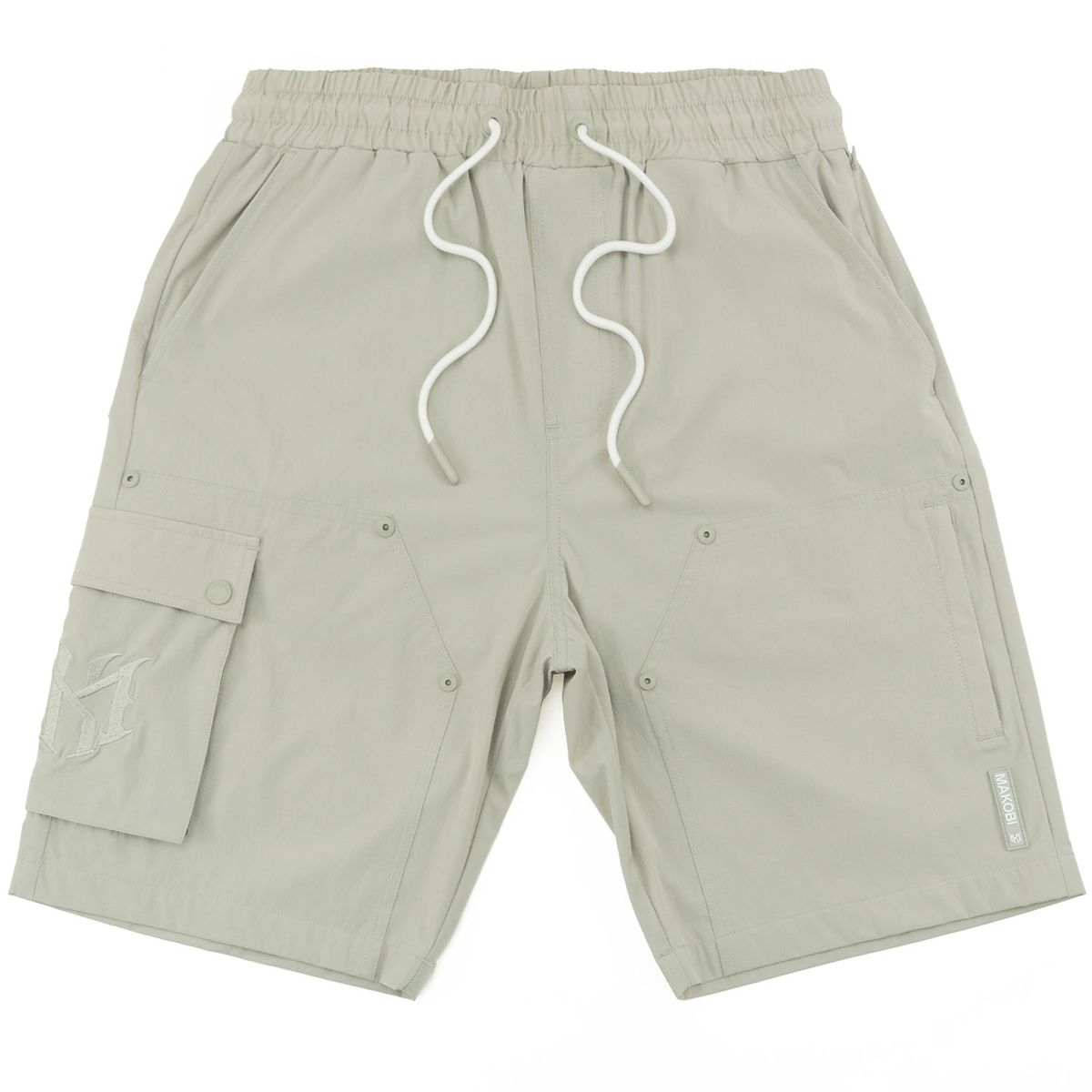 MAKOBI BIG AND TALL ADORNI NYLON SHORTS by Makobi