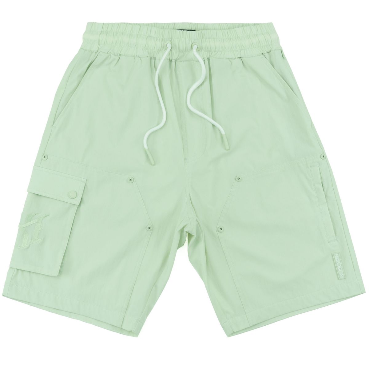 MAKOBI BIG AND TALL ADORNI NYLON SHORTS by Makobi