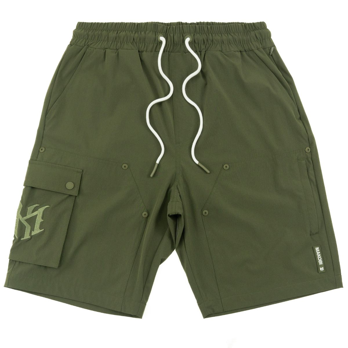 MAKOBI BIG AND TALL ADORNI NYLON SHORTS by Makobi