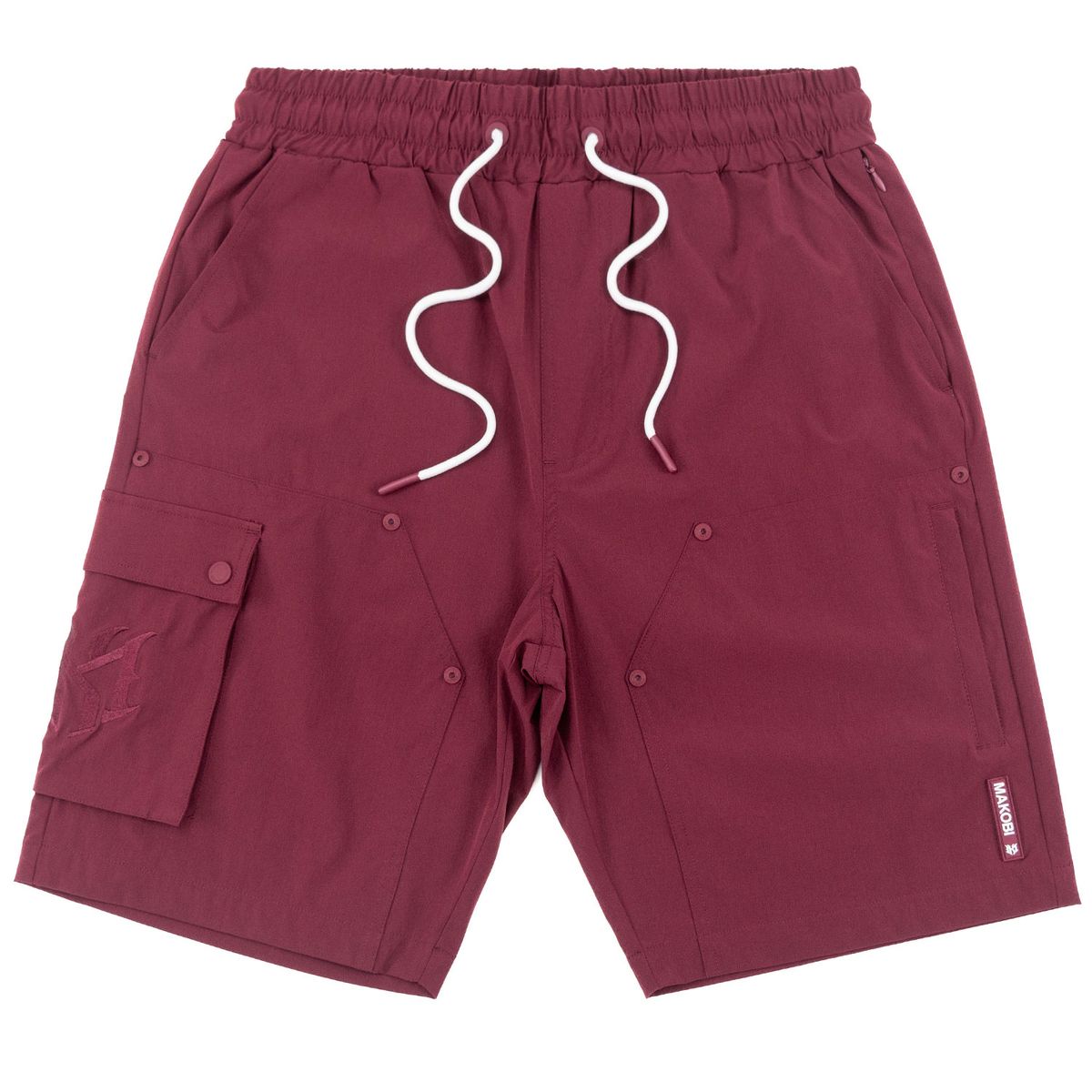 MAKOBI BIG AND TALL ADORNI NYLON SHORTS by Makobi