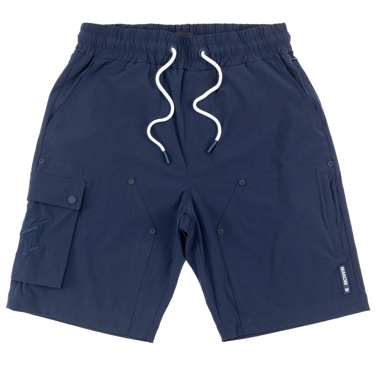 MAKOBI BIG AND TALL ADORNI NYLON SHORTS by Makobi