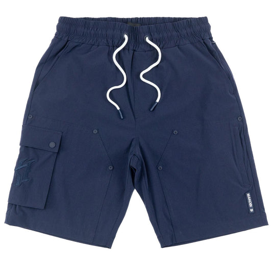 MAKOBI BIG AND TALL ADORNI NYLON SHORTS by Makobi