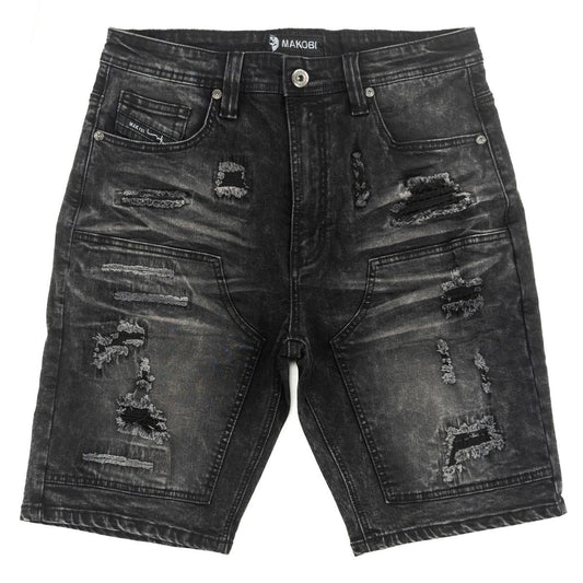 MAKOBI PREGO DENIM SHORTS by Makobi