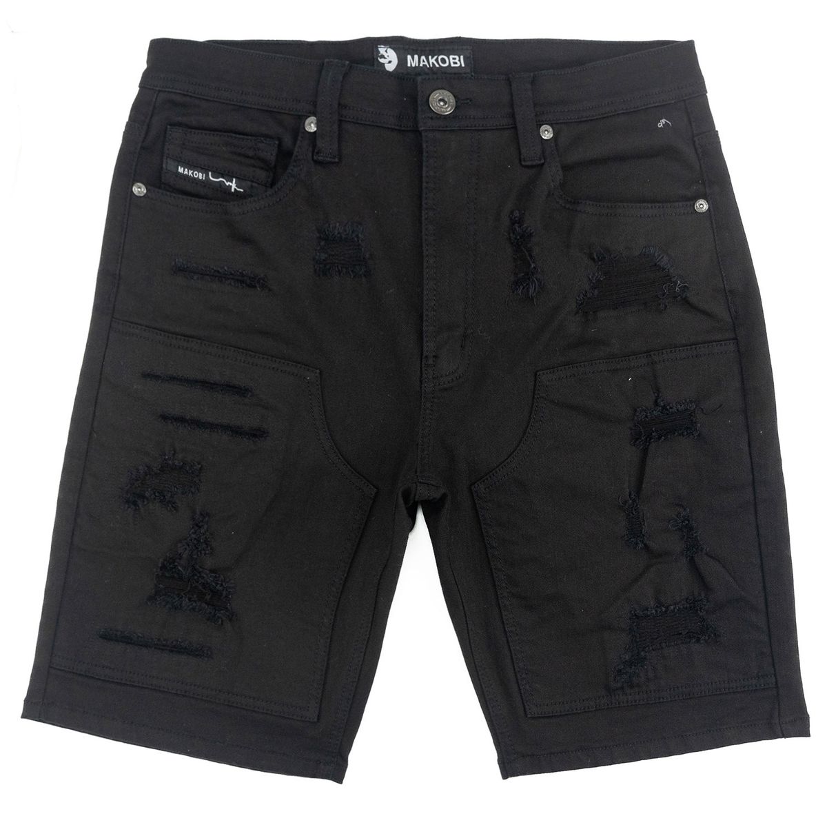 MAKOBI PREGO DENIM SHORTS by Makobi
