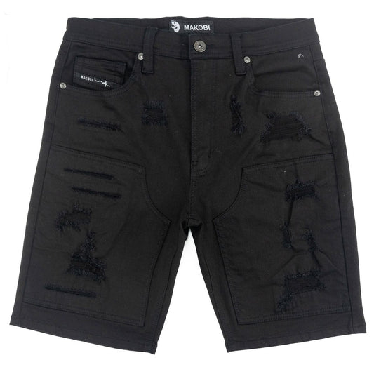 MAKOBI PREGO DENIM SHORTS by Makobi