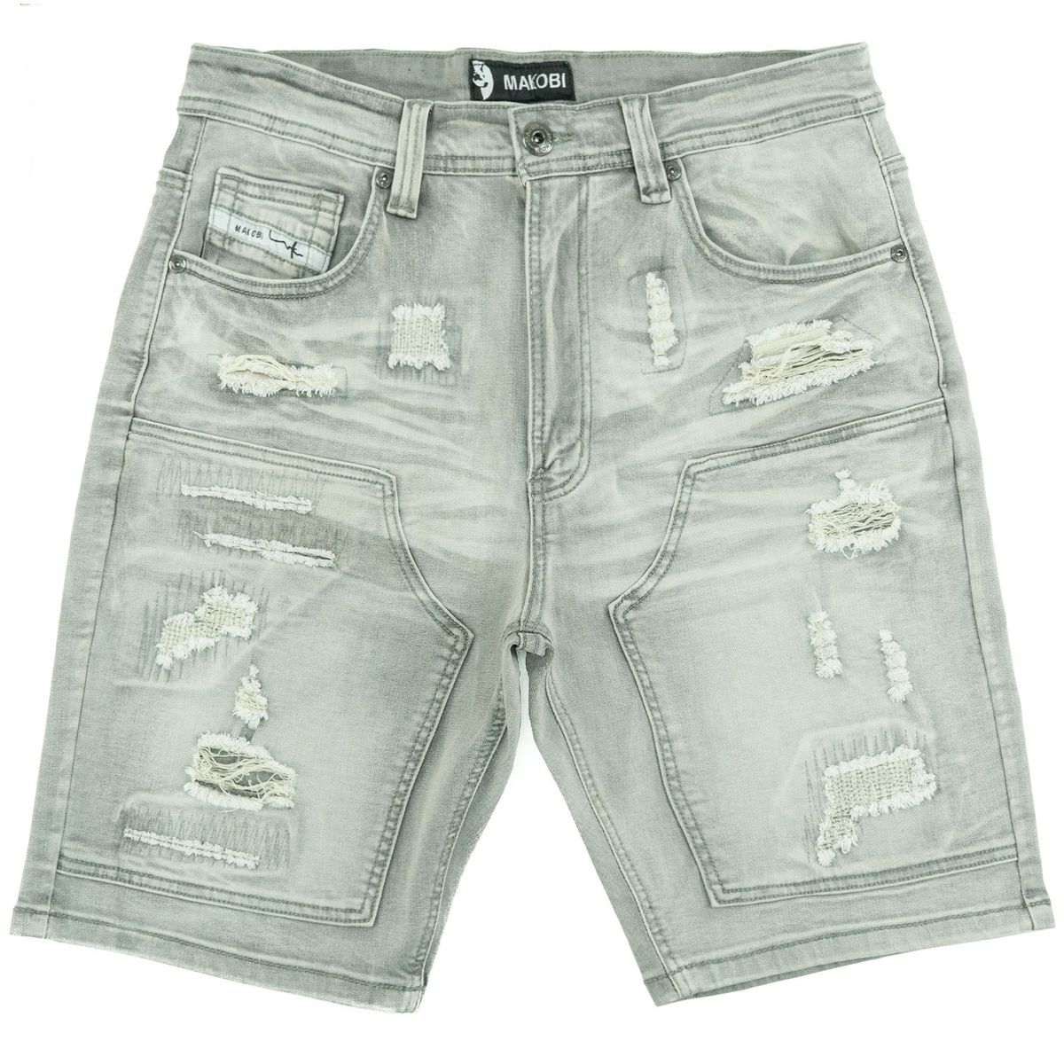MAKOBI PREGO DENIM SHORTS by Makobi