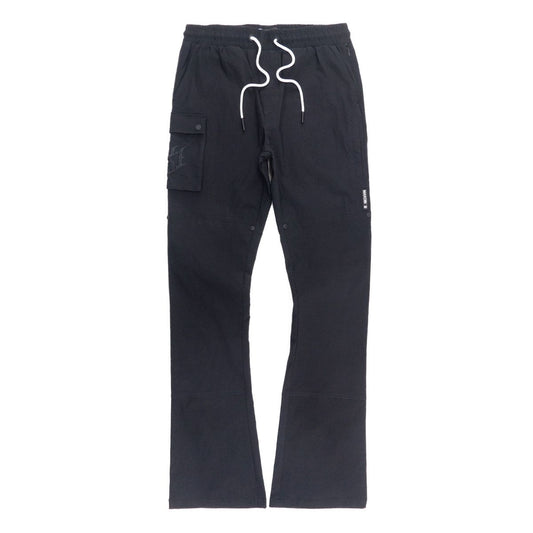 MAKOBI BIG AND TALL ADORNI NYLON STACKED PANTS by Makobi