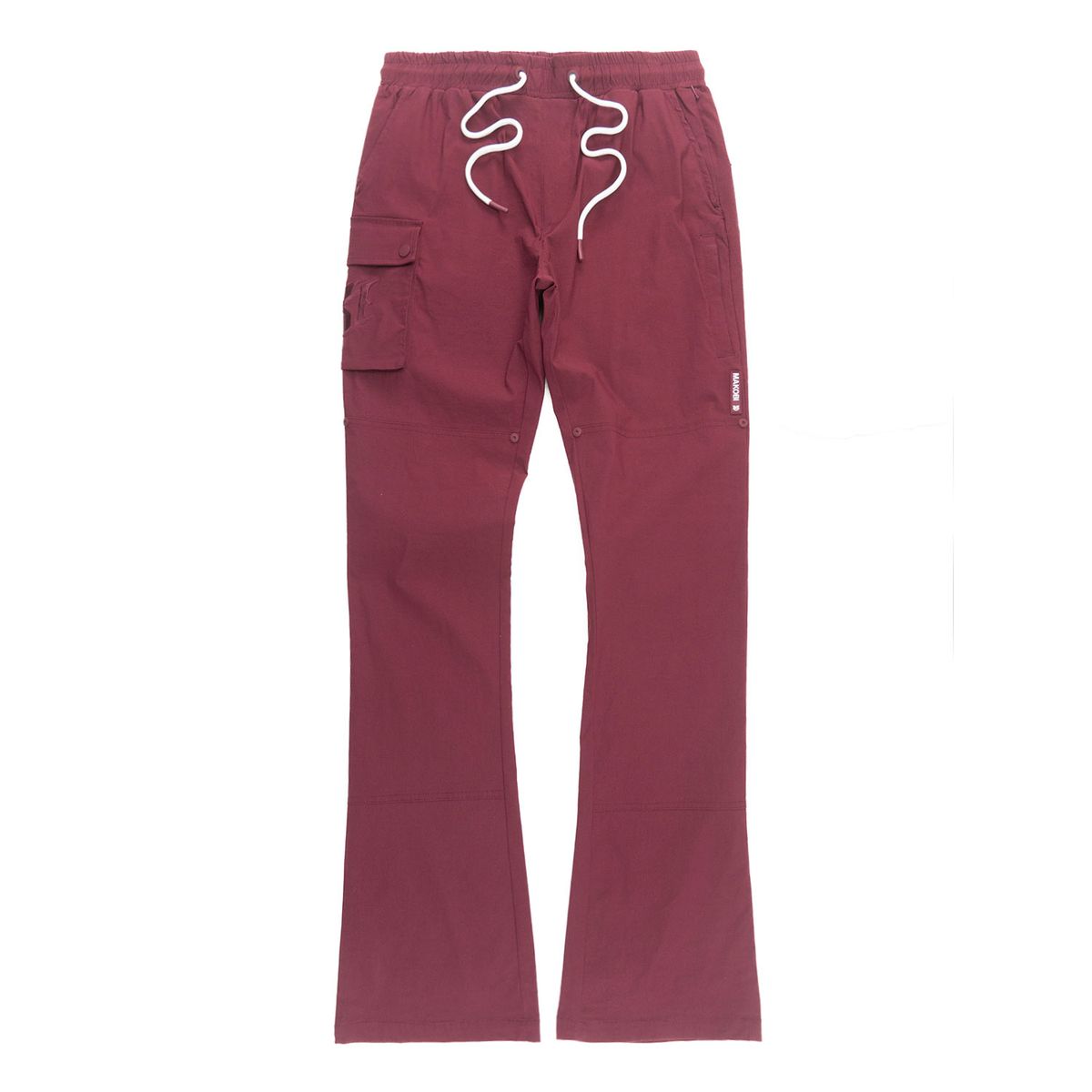 MAKOBI BIG AND TALL ADORNI NYLON STACKED PANTS by Makobi