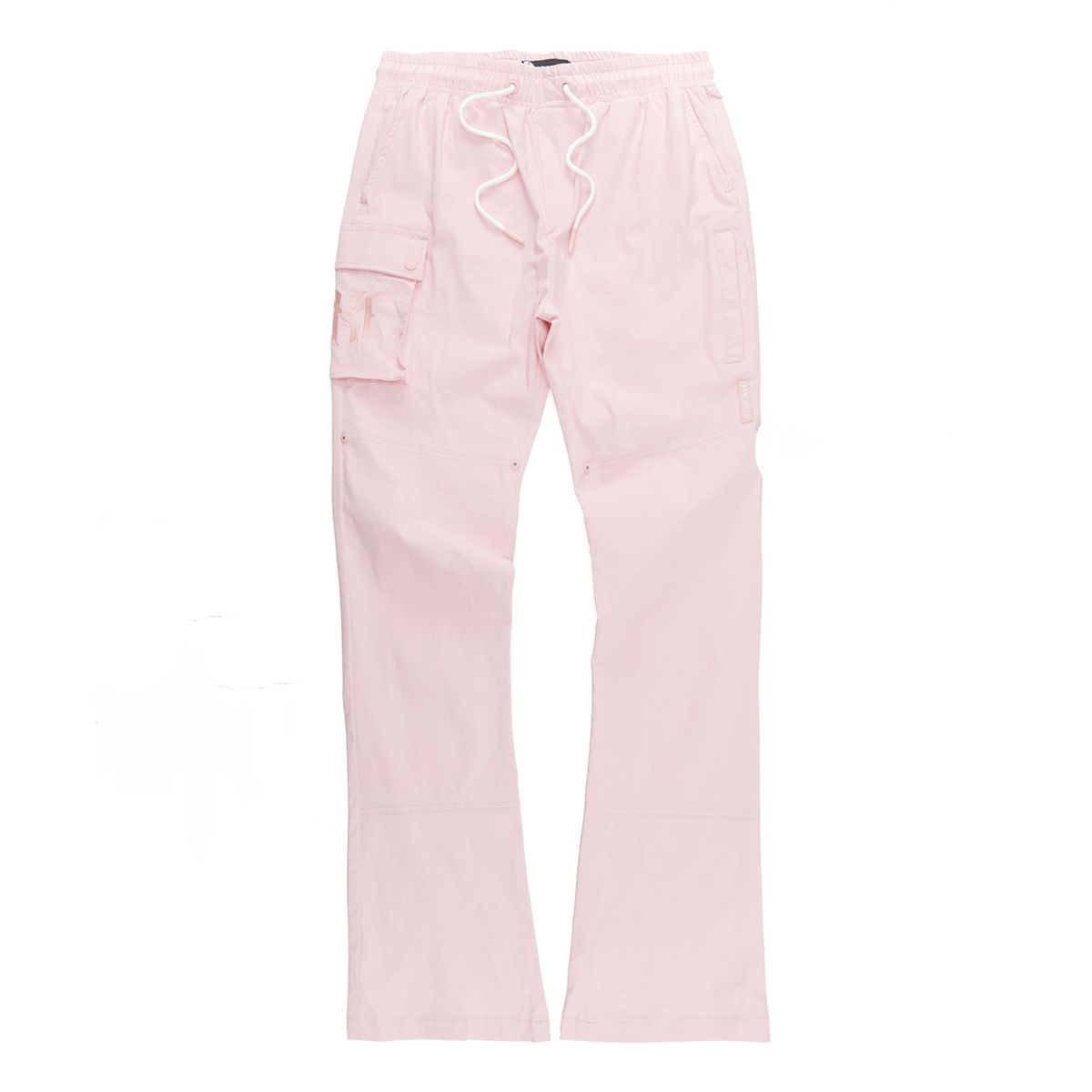 MAKOBI BIG AND TALL ADORNI NYLON STACKED PANTS by Makobi