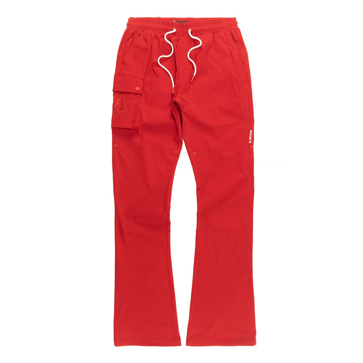 MAKOBI BIG AND TALL ADORNI NYLON STACKED PANTS by Makobi