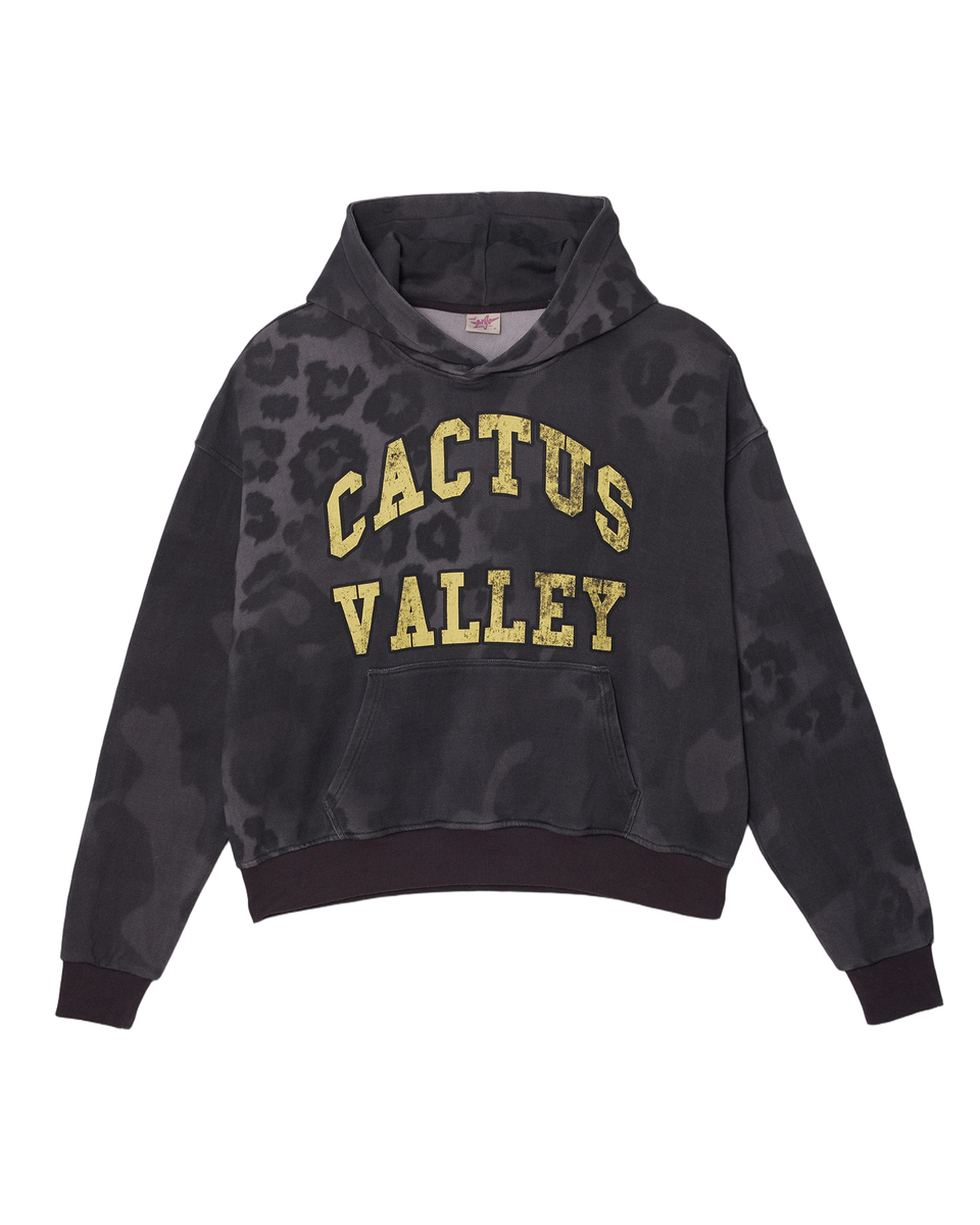 CACTUS VALLEY FADED LEAPORD HOODIE by AZVA