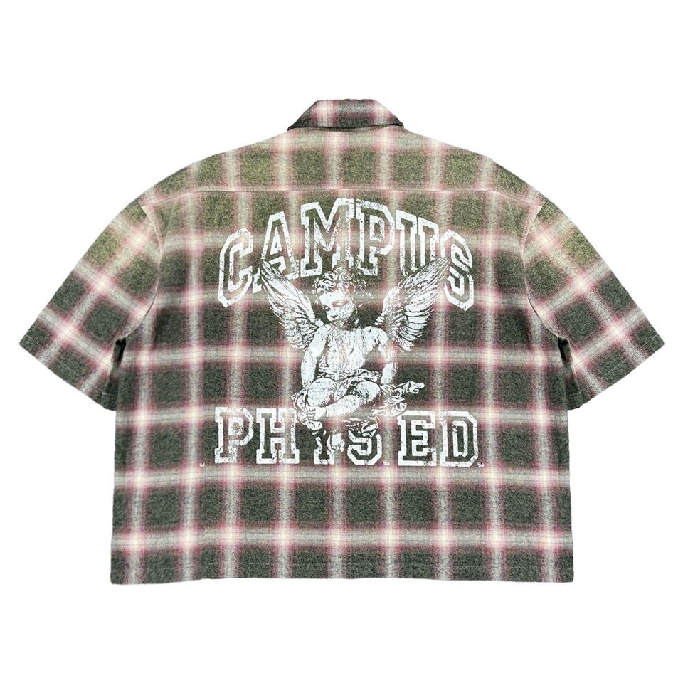 CAMPUS GOODS SAINT SUN FADE FLANNEL by Campus Goods