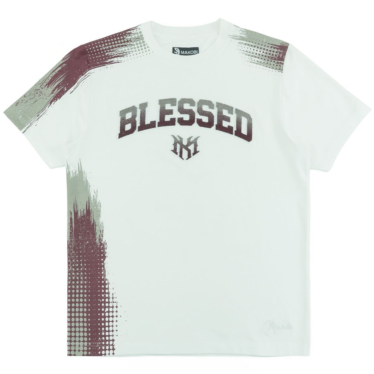 MAKOBI BIG AND TALL BENDITO BLESSED TEE by Makobi