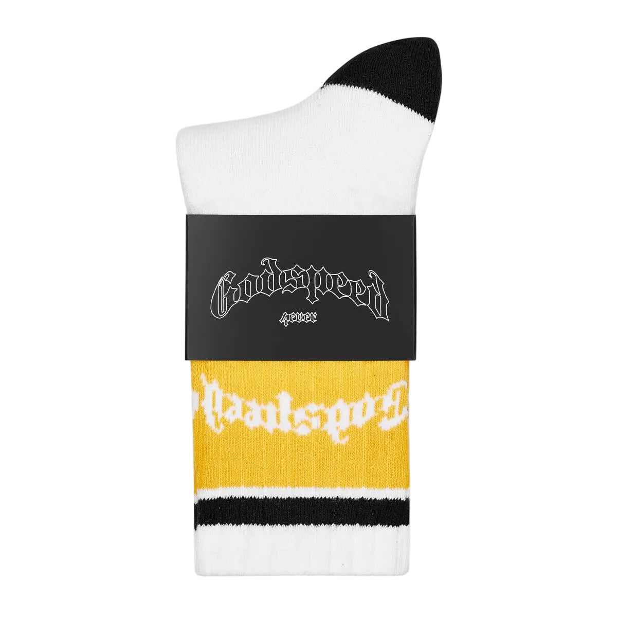 GODSPEED OG LOGO STRIPED SOCKS by Godspeed