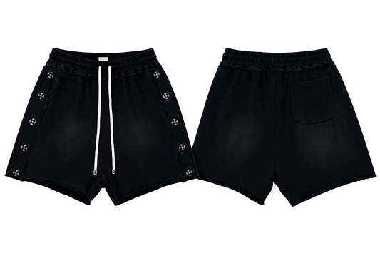 R3BEL ANOINTED TERRY SHORTS by REBEL DNMT