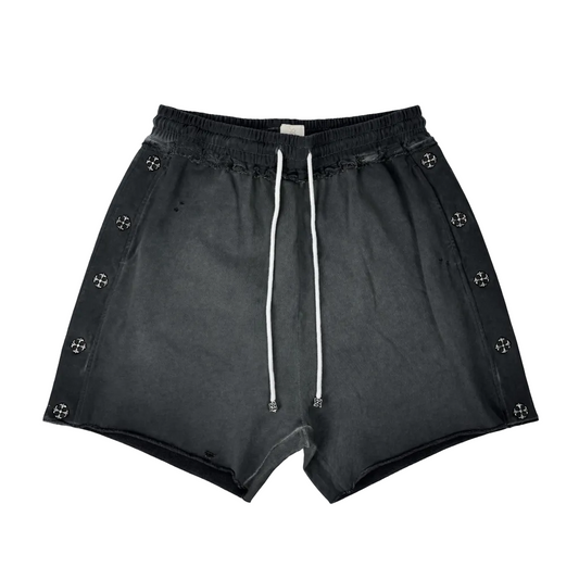 R3BEL ANOINTED TERRY SHORTS by REBEL DNMT
