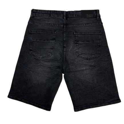 CROSS STUDDED DENIM JEANS by Black Light