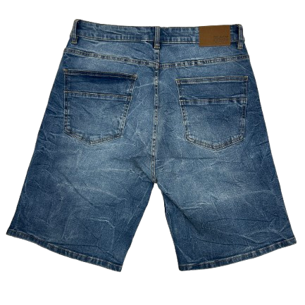 CROSS STUDDED DENIM JEANS by Black Light