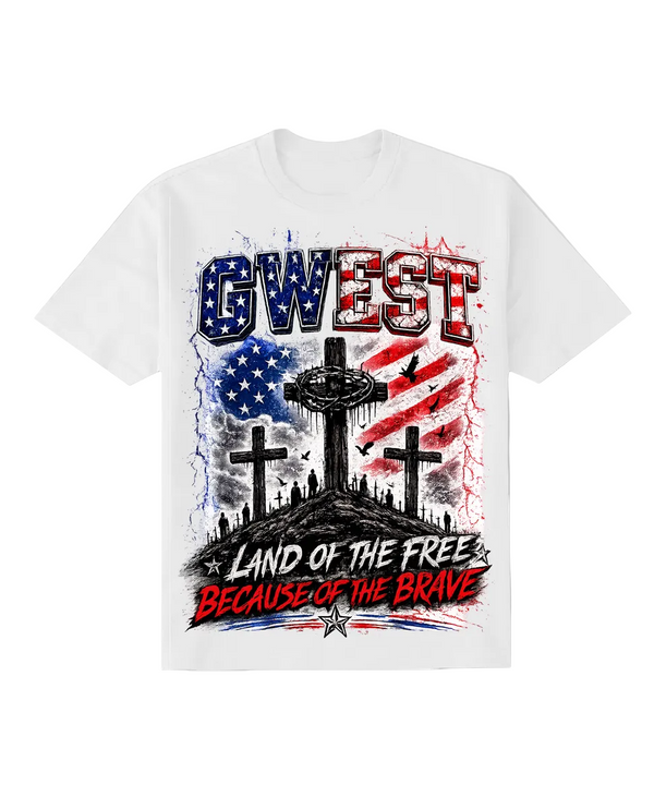 G-WEST BRAVE NATION TEE by G-WEST