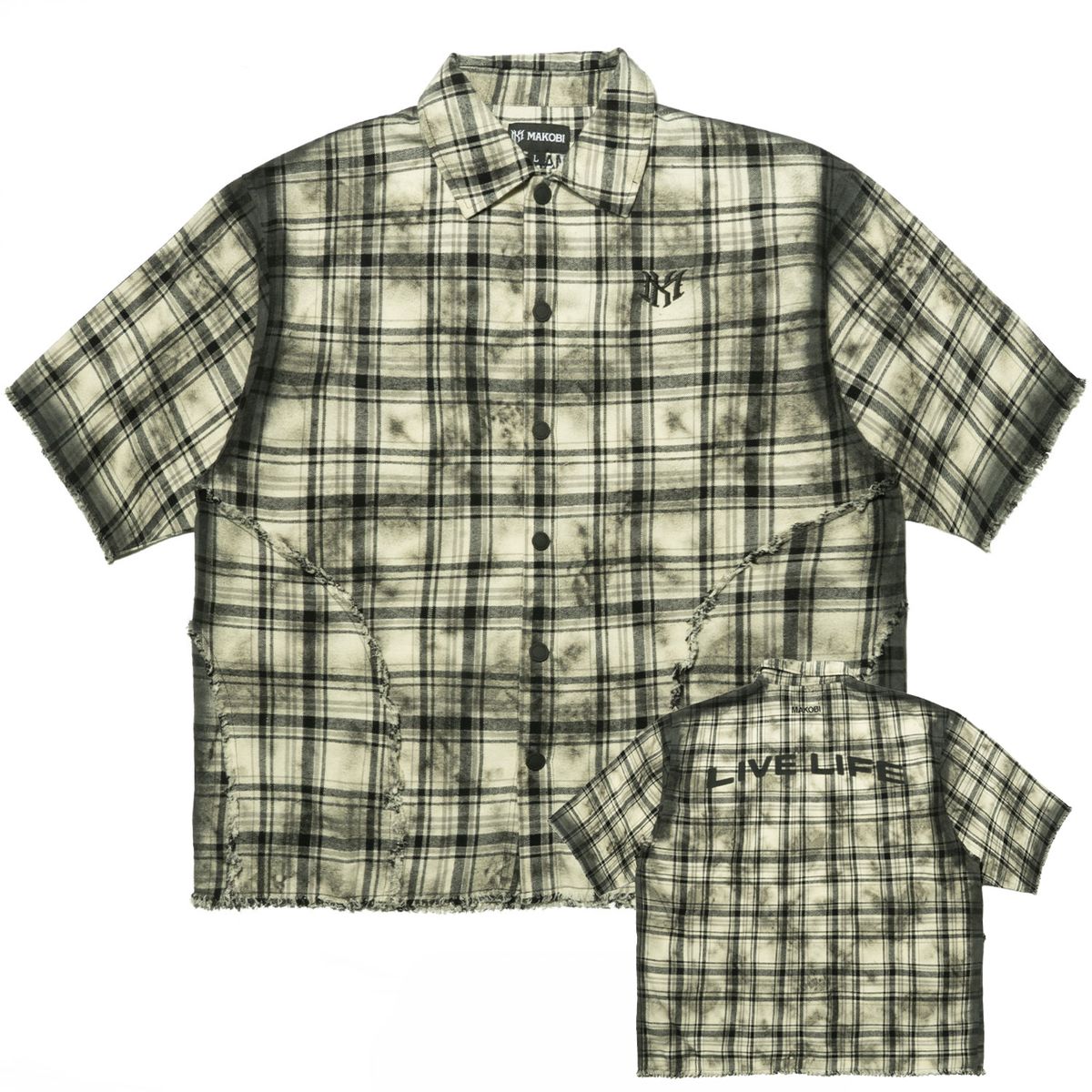 MAKOBI TESORO PLAID SHIRT by Makobi