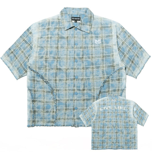 MAKOBI TESORO PLAID SHIRT by Makobi
